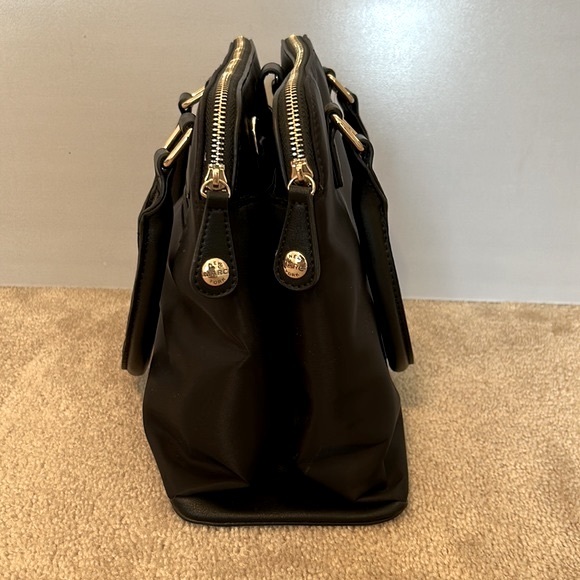 Marc New York (Andrew Marc) Black/Gold-Tone Satchel - Picture 5 of 9